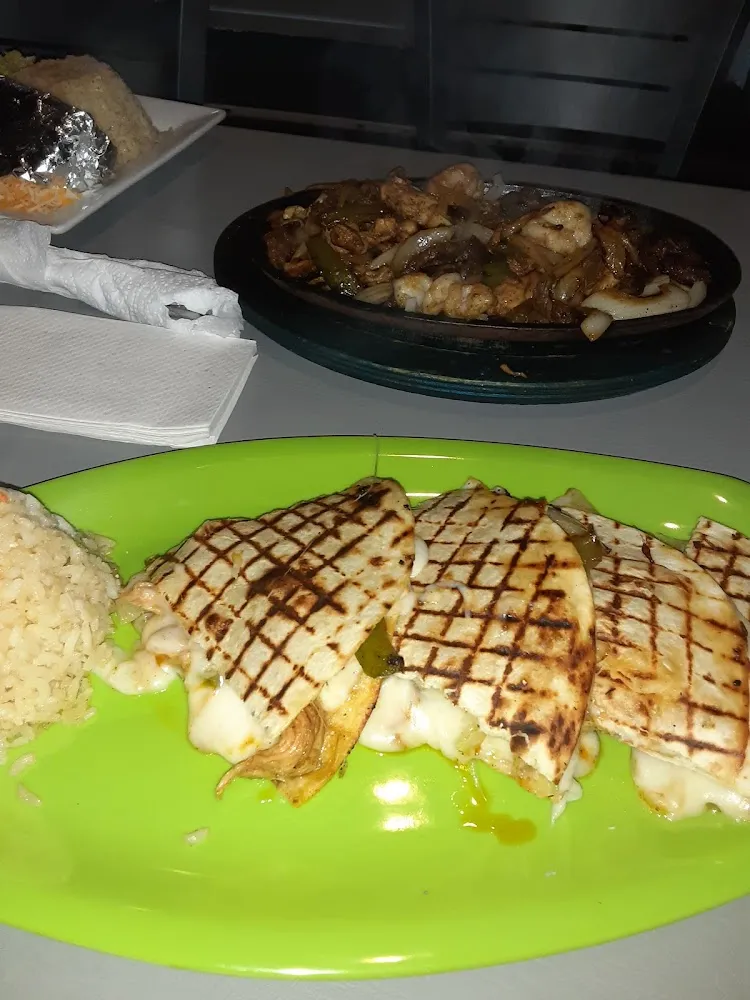 Chicken and Steak Quesadilla