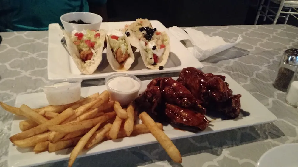 Chicken Wings and Fries